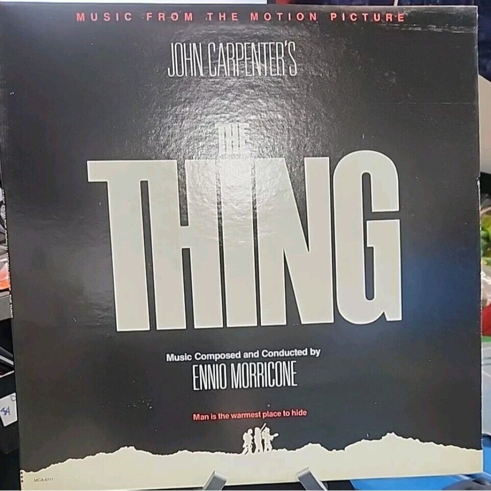 John Carpenters The Thing Soundtrack Vinyl Record 1982 MCA-6111